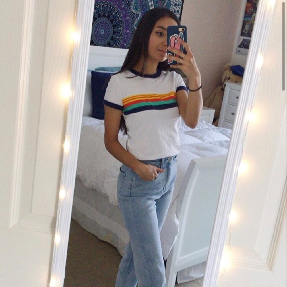 White Crop Top